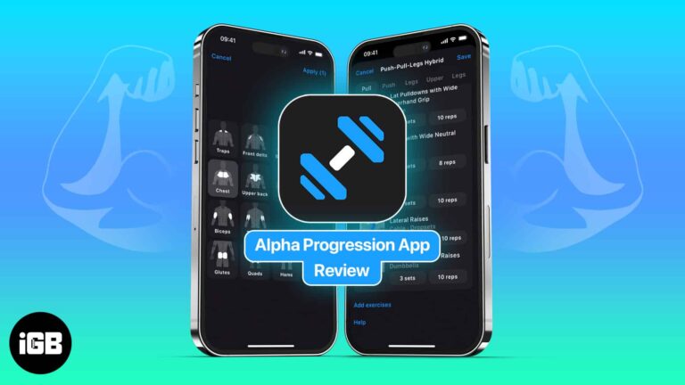 Alpha progression app for iphone