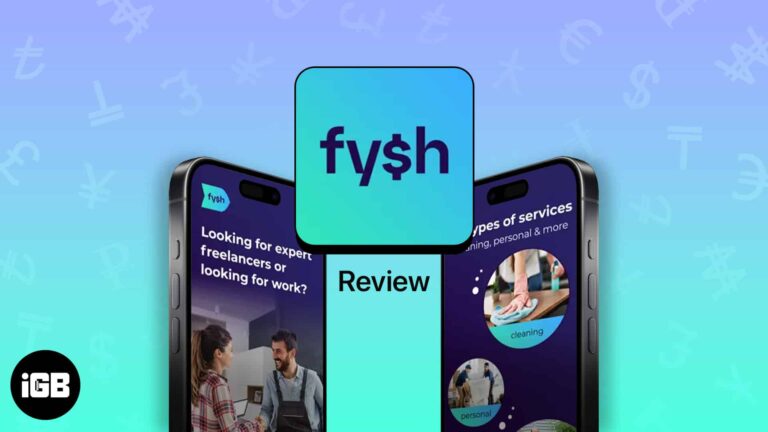 Detailed review of fysh app