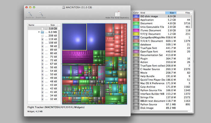 Disk Inventory X Mac Cleaner Software