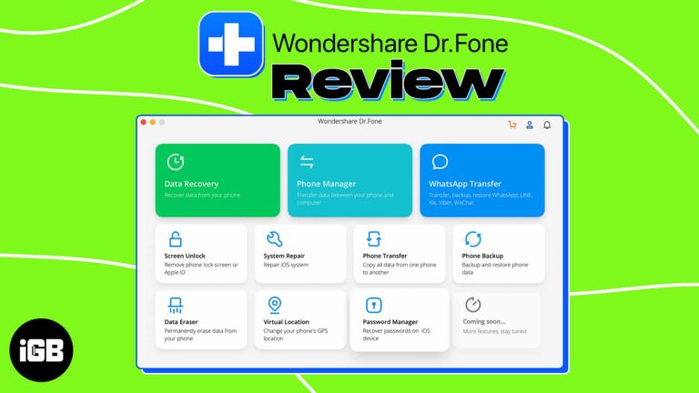 Fix common iphone problems using wondershare dr fone