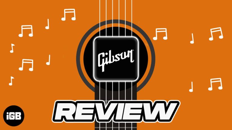 Gibson guitar learning app review
