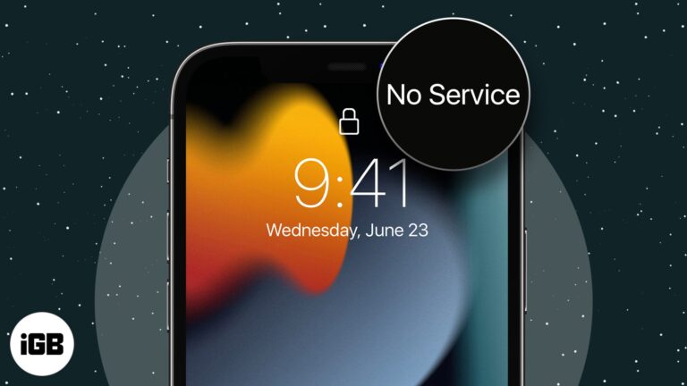 How to fix your iphone when it has no service