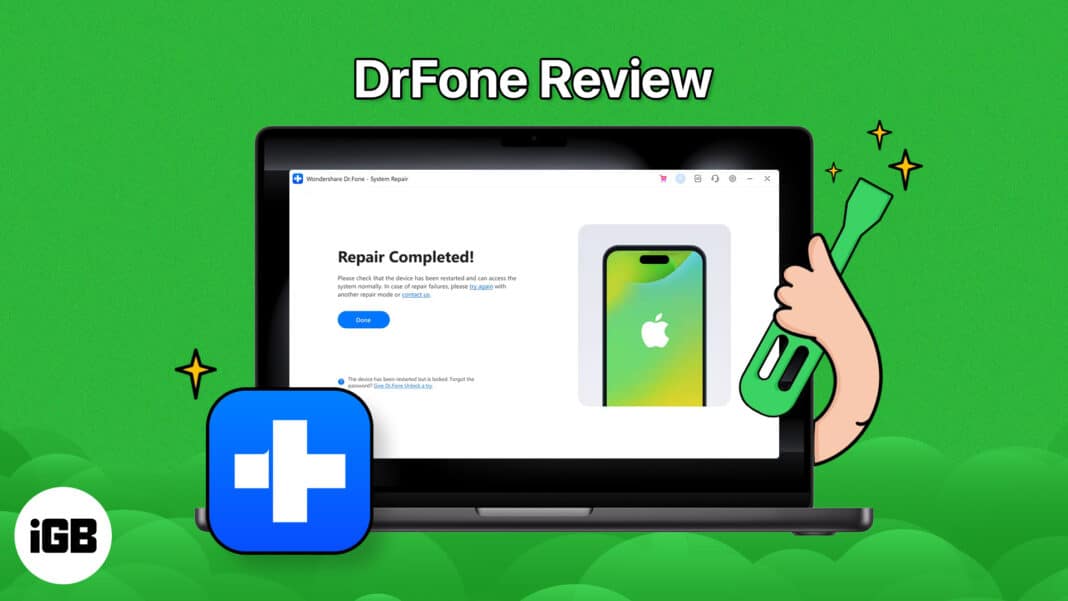Ios system repair by wondershare dr fone review