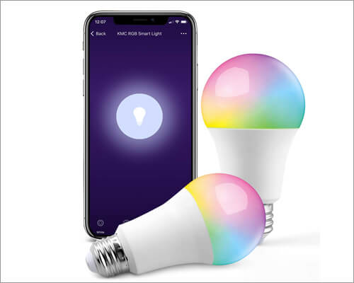 KMC Smart LED Light Bulb works with Apple HomeKit