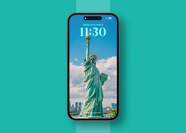 543468063 2 Statue of Liberty abstract depth effect wallpaper