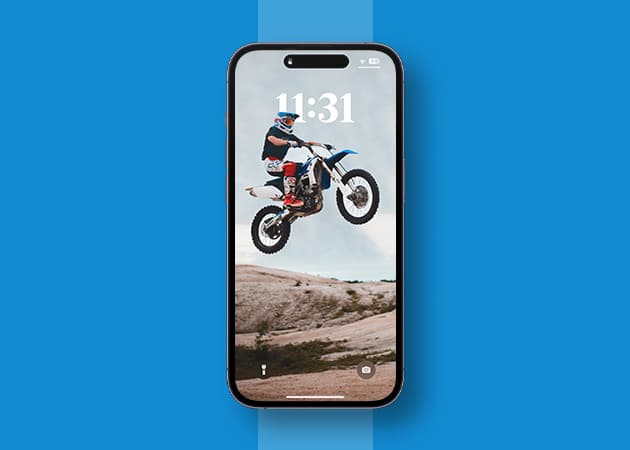 543468067 3 Bike landscape 4K depth effect wallpaper