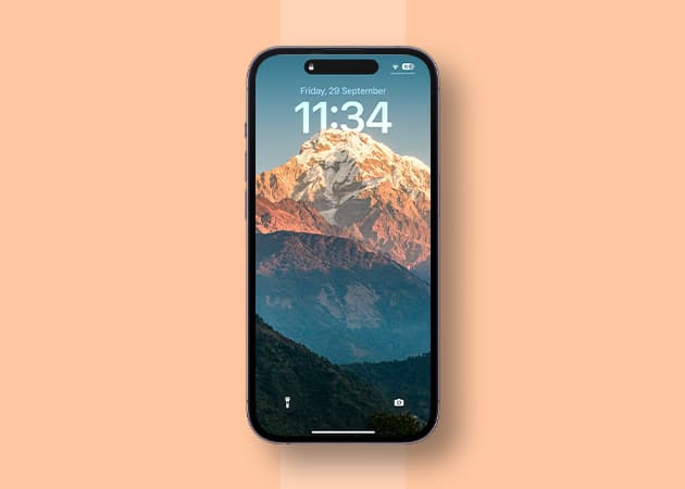 543468077 6 Scenic Mountain iOS 17 Depth Effect wallpaper