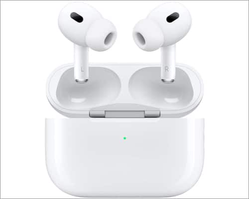 Apple airpods pro 2nd generation wireless earbuds up to 2x more active noise cancelling Apple AirPods Pro (2nd Generation) Wireless Earbuds, Up to 2X More Active Noise Cancelling