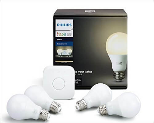 Apple homekit enabled smart led light bulb from philips hue Apple HomeKit Enabled Smart LED Light Bulb from Philips Hue