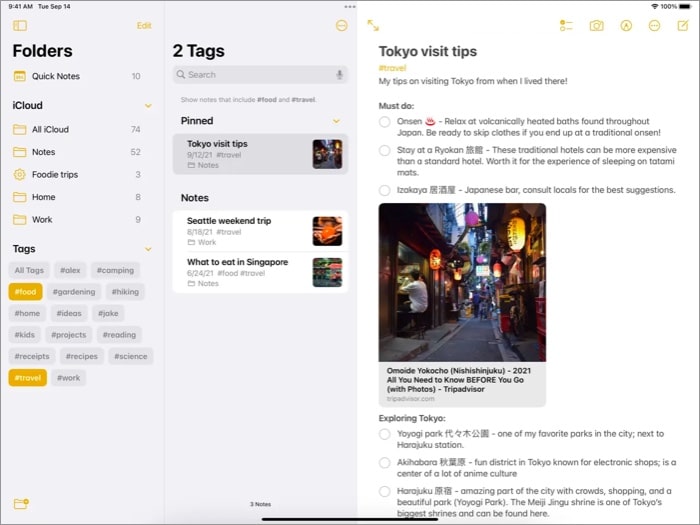 Apple notes Apple Notes - Best app for Apple Pencil free
