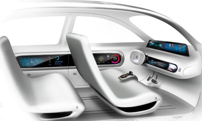 Apple self driving autonomous car concept 800x480 1 Apple Self Driving Autonomous Car Concept