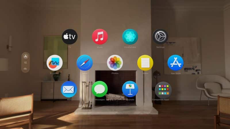 Apple vision pro home view interface 800x450 1 Apple vision pro home view interface 800x450 1
