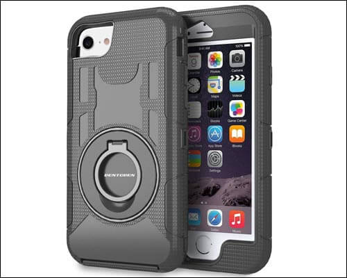 Bentoben iphone 7 belt clip case BENTOBEN iPhone 7 Belt Clip Case