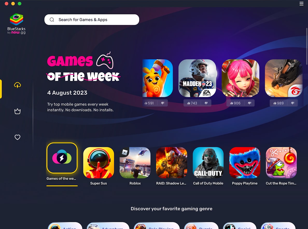 Bluestacks x BlueStacks X