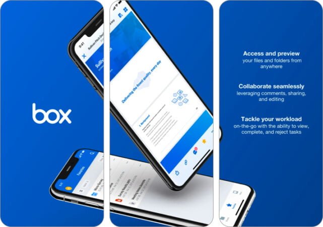 Box cloud storage app for iphone and ipad 641x450 1 Box cloud storage app for iPhone and iPad