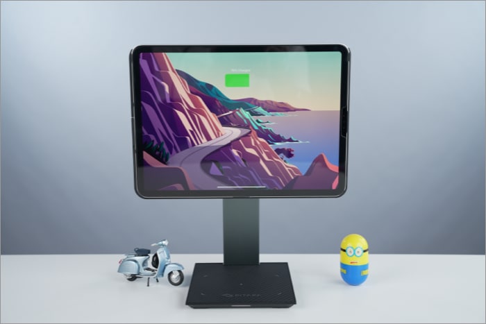 Charge your ipad wirelessly using pitaflow Charge Your iPad Wirelessly using PitaFlow