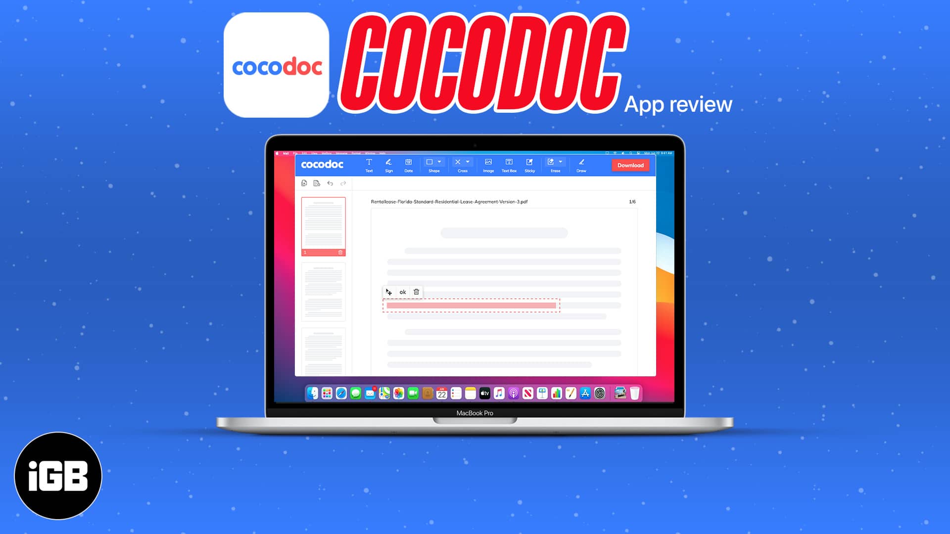 Cocodoc free online pdf editor