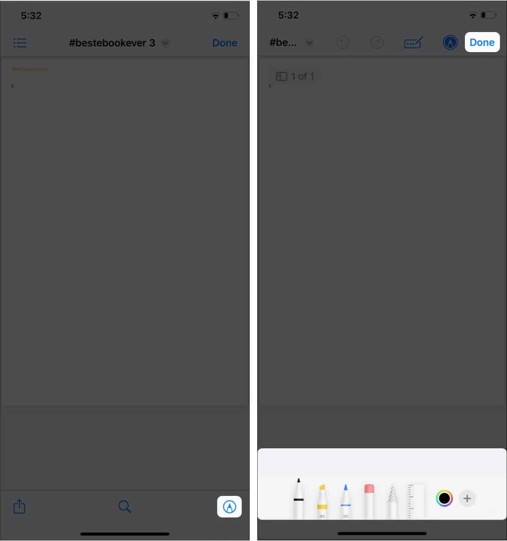 Coloring tools in files Coloring tools in files