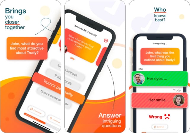 Couple Game- Relationship Quiz for iPhone