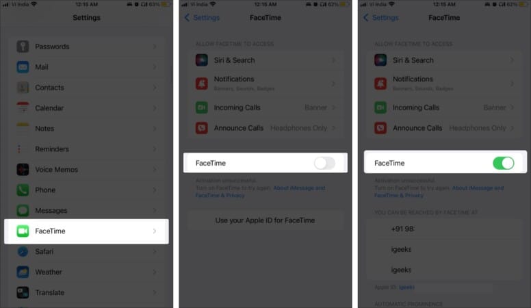 Disable and re enable facetime to fix your shareplay 776x450 1 Disable and re-enable FaceTime to fix your SharePlay