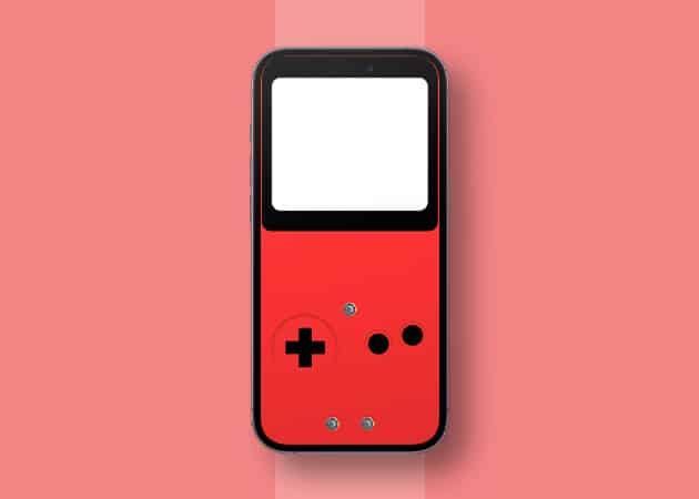 Dynamic Island Gameboy wallpaper for iPhone