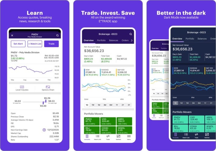 E trader best stock trading app for iphone E trade best stock trading app for iPhone