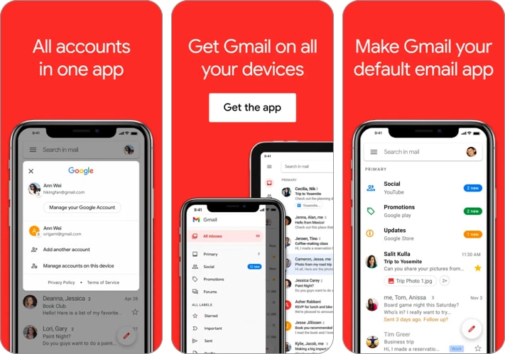 Gmail best communication iphone app Gmail best communication iPhone app