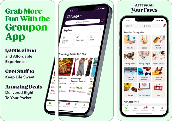 Groupon best finance iphone app Groupon best finance iPhone app