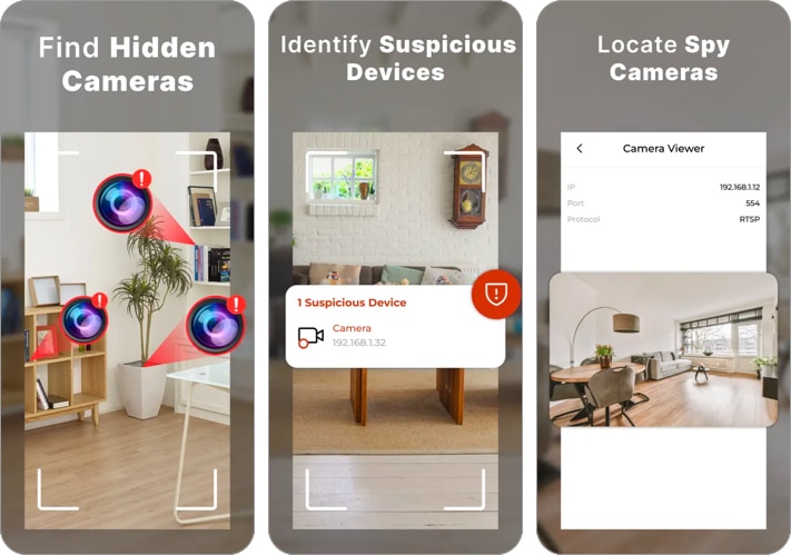 Hidden camera finder hidden camera detection app Hidden Camera Finder hidden camera detection app