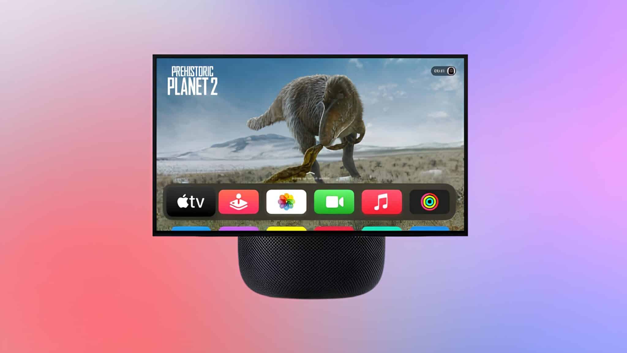Homepod with display scaled New HomePod with a touchscreen display