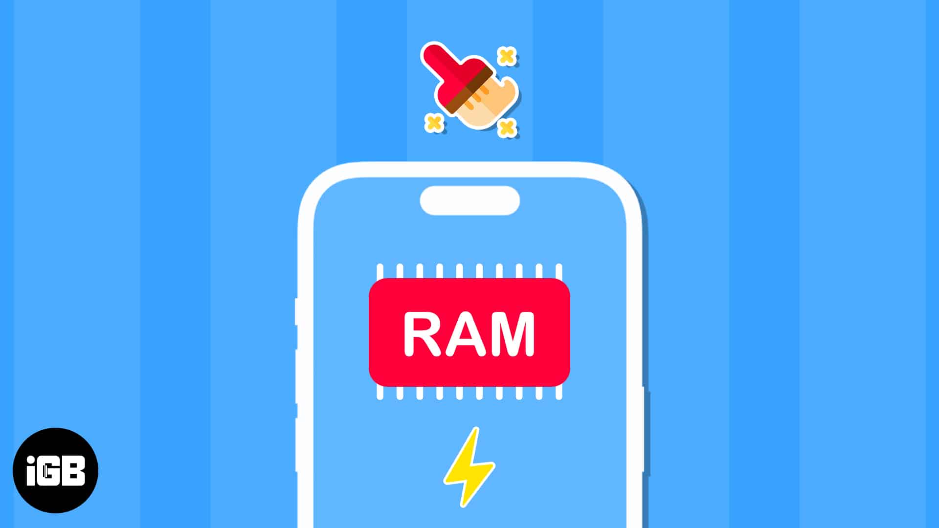 How to clear ram on iphone