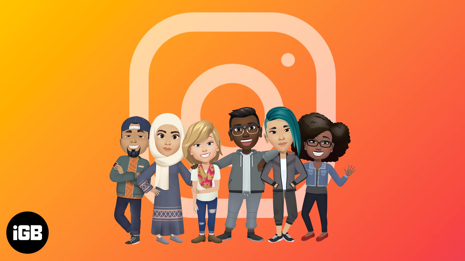 How to create and use instagram avatar on iphone 1