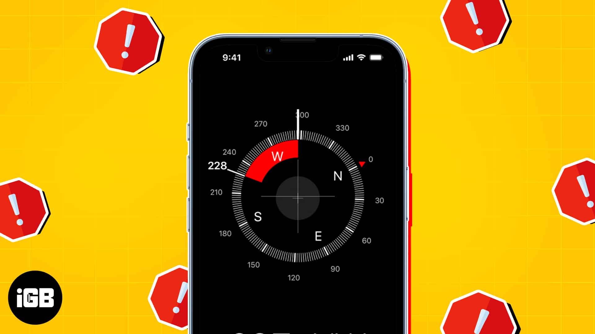 How to fix iphone compass not working