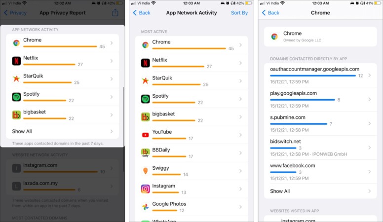 How to view app privacy report app network activity 776x450 1 How to view App Privacy Report App Network Activity