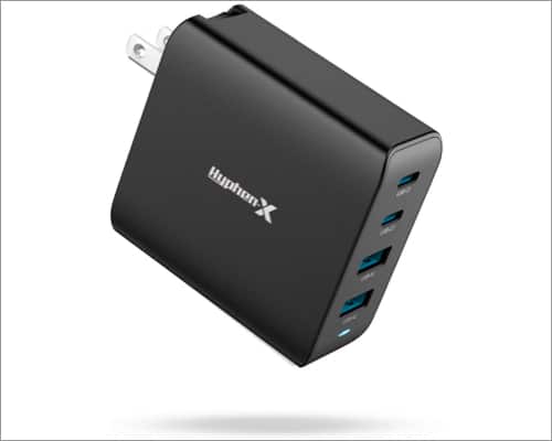 Hyphen x 100w usb c charger gan fast type c pd charging station for macbook Hyphen-X 100W USB C Charger, GaN Fast Type C PD Charging Station for MacBook