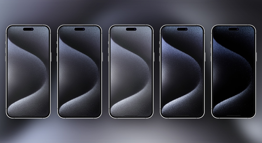 Iphone 15 pro and pro max blue wallpaper iPhone 15 Pro and 15 Pro Max Blue Wallpaper