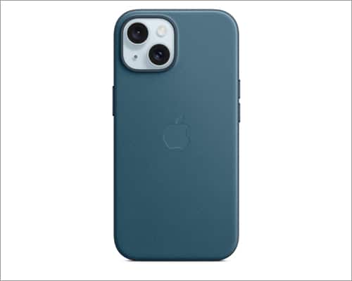 Iphone 15 series finewoven case with magsafe iPhone 15 series FineWoven Case with MagSafe