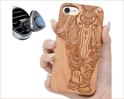 Iproductsus iphone 7 wooden case iProductsUS iPhone 7 Wooden Case