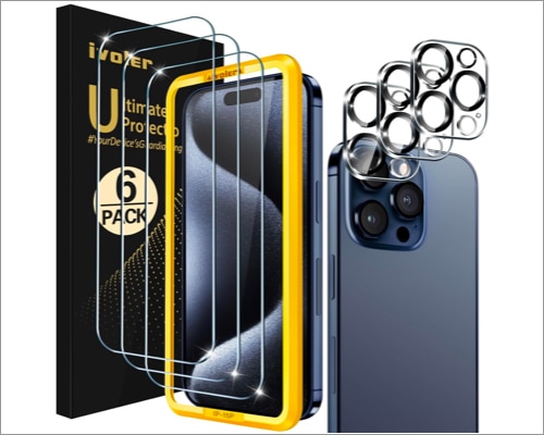 Ivoler tempered glass iphone 15 pro max iVoler Tempered Glass iPhone 15 Pro Max