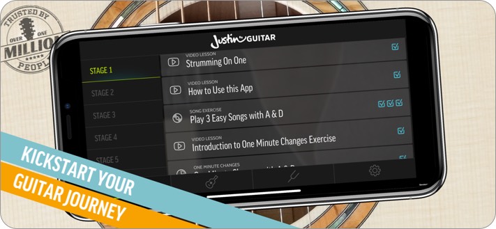 Justin guitar learning app screenshot justin guitar learning app screenshot