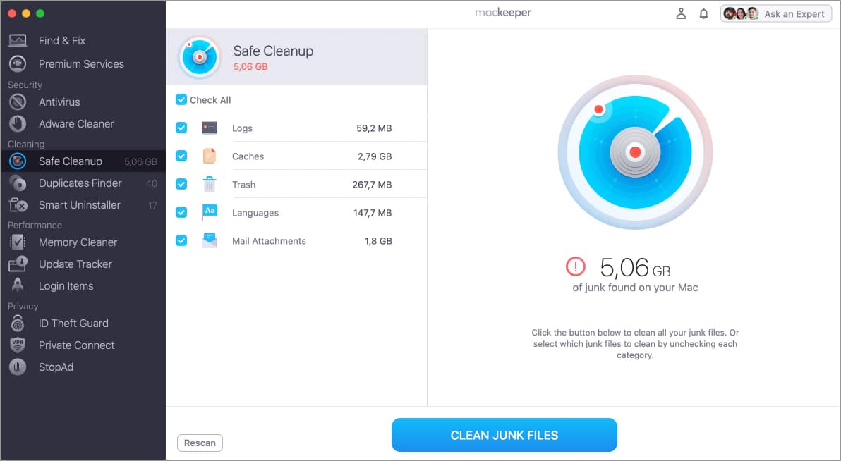 Mackeeper app to clean your mac MacKeeper app to clean your Mac