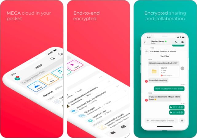 Mega cloud storage app for iphone and ipad 641x450 1 MEGA cloud storage app for iPhone and iPad
