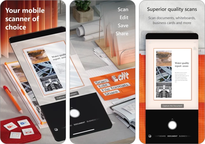Microsoft lens best utility iphone app Microsoft Lens best utility iPhone app