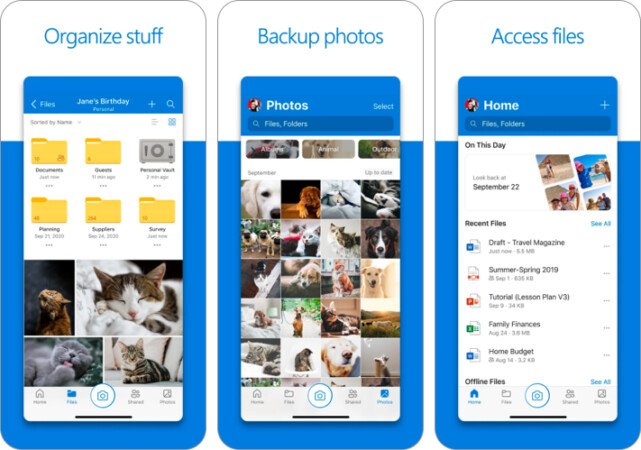 Microsoft onedrive cloud storage app for iphone and ipad 641x450 1 Microsoft OneDrive cloud storage app for iPhone and iPad