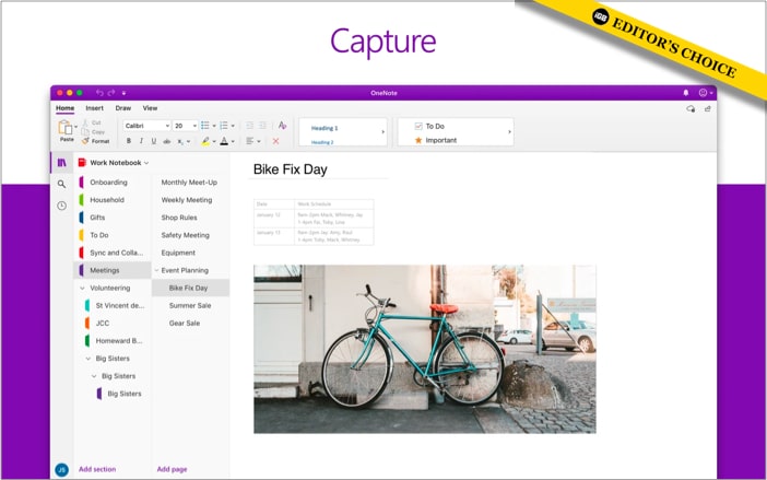 Microsoft onenote task management app for mac Microsoft OneNote task management app for Mac