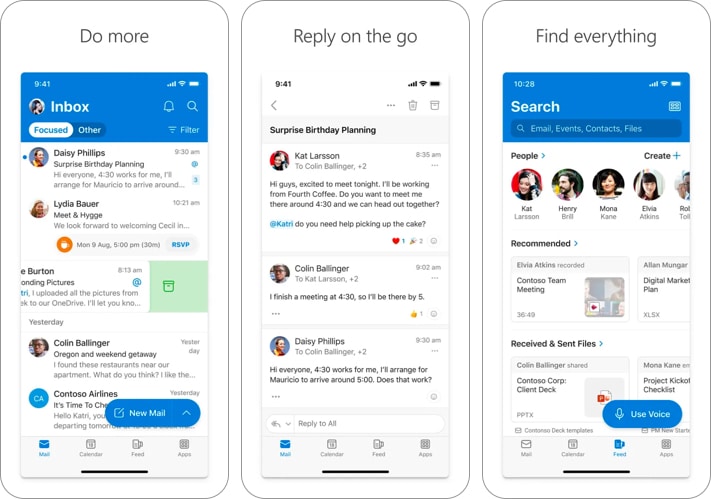 Microsoft outlook best communication iphone app Microsoft Outlook best communication iPhone app