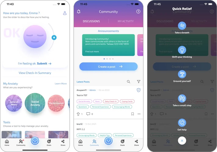 Mindshift cbt mental health app for iphone MindShift CBT mental health app for iPhone