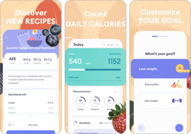 My diet coach health app for iphone 641x450 1 My Diet Coach health app for iPhone