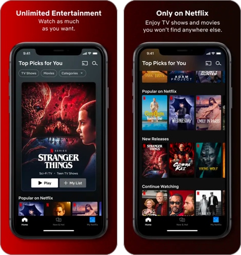 Netflix best entertainment iphone app Netflix best entertainment iPhone app
