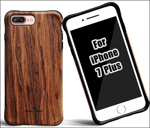 Newisdom iphone 7 plus wooden case NeWisdom iPhone 7 Plus Wooden Case